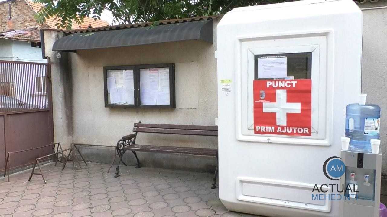 Pregătiți pentru întâmpinarea caniculei! Punctele de prim-ajutor au fost instalate.