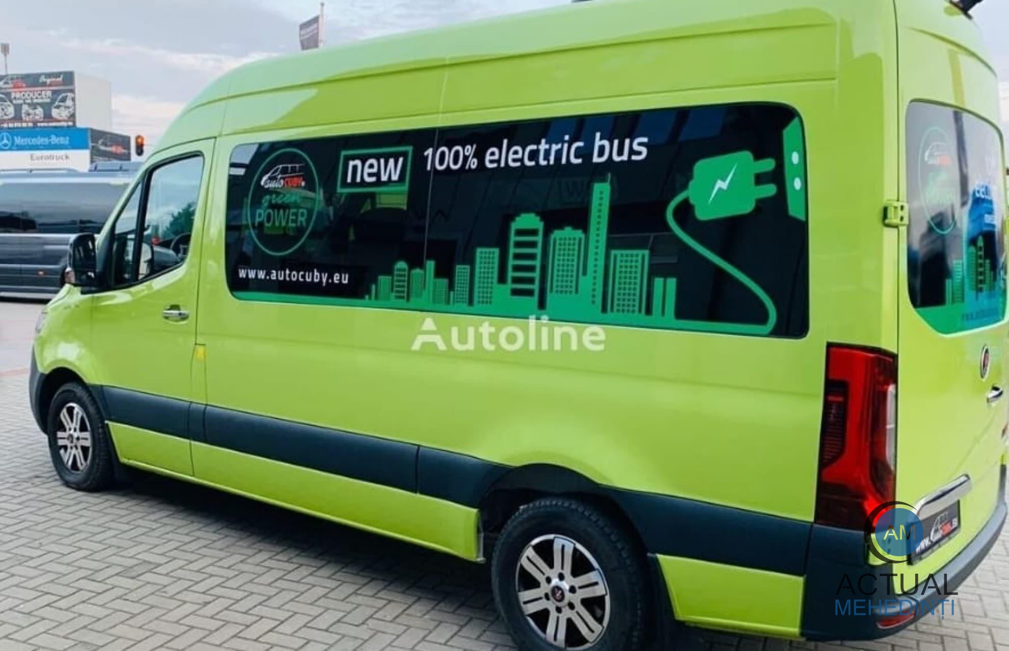 Pași pentru achiziția microbuzelor electrice, școlare! O singură primărie are stații de încărcare, deși 30 de localități vor primi vehiculele.