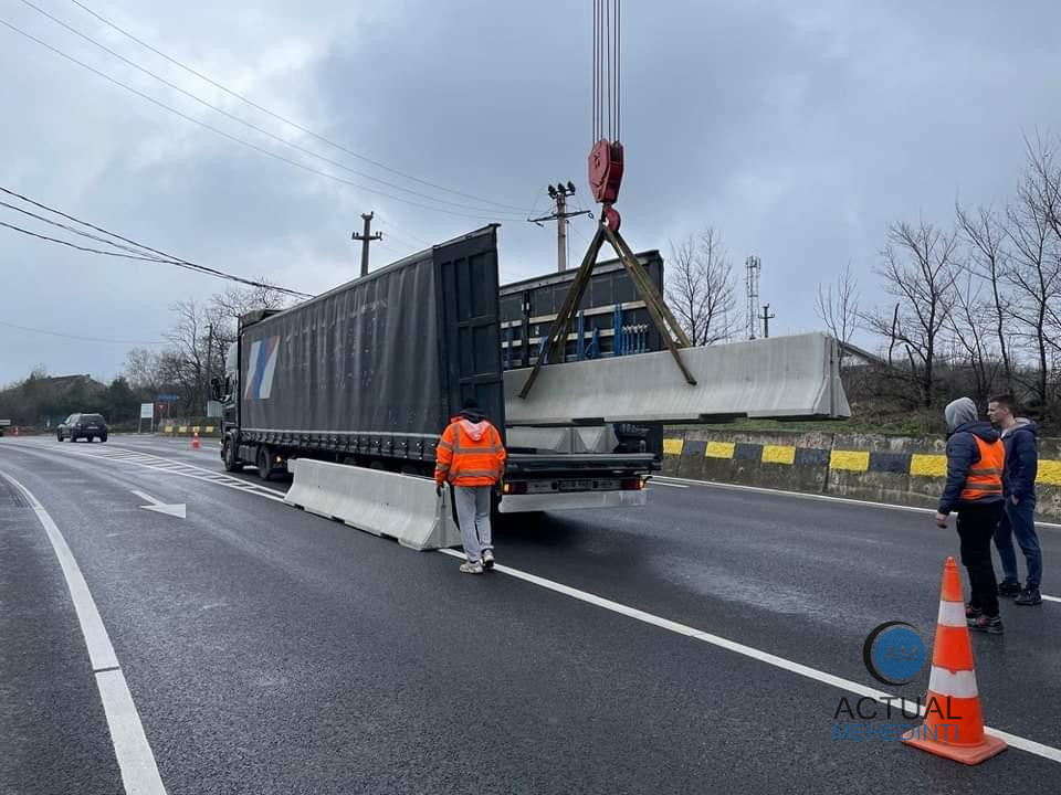 Parapete de siguranță, pe tronsonul Șimian – Ghelmegioaia!