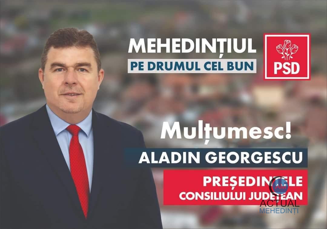 Aladin Georgescu: “PSD a câștigat alegerile locale cu peste 55% din voturi”