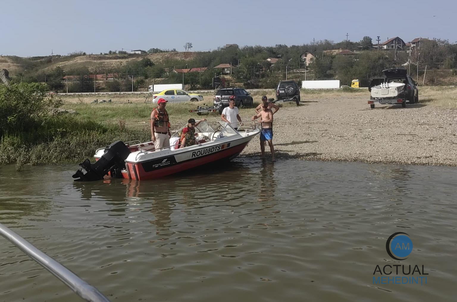 Salvați din Dunăre, de polițiștii de frontieră!