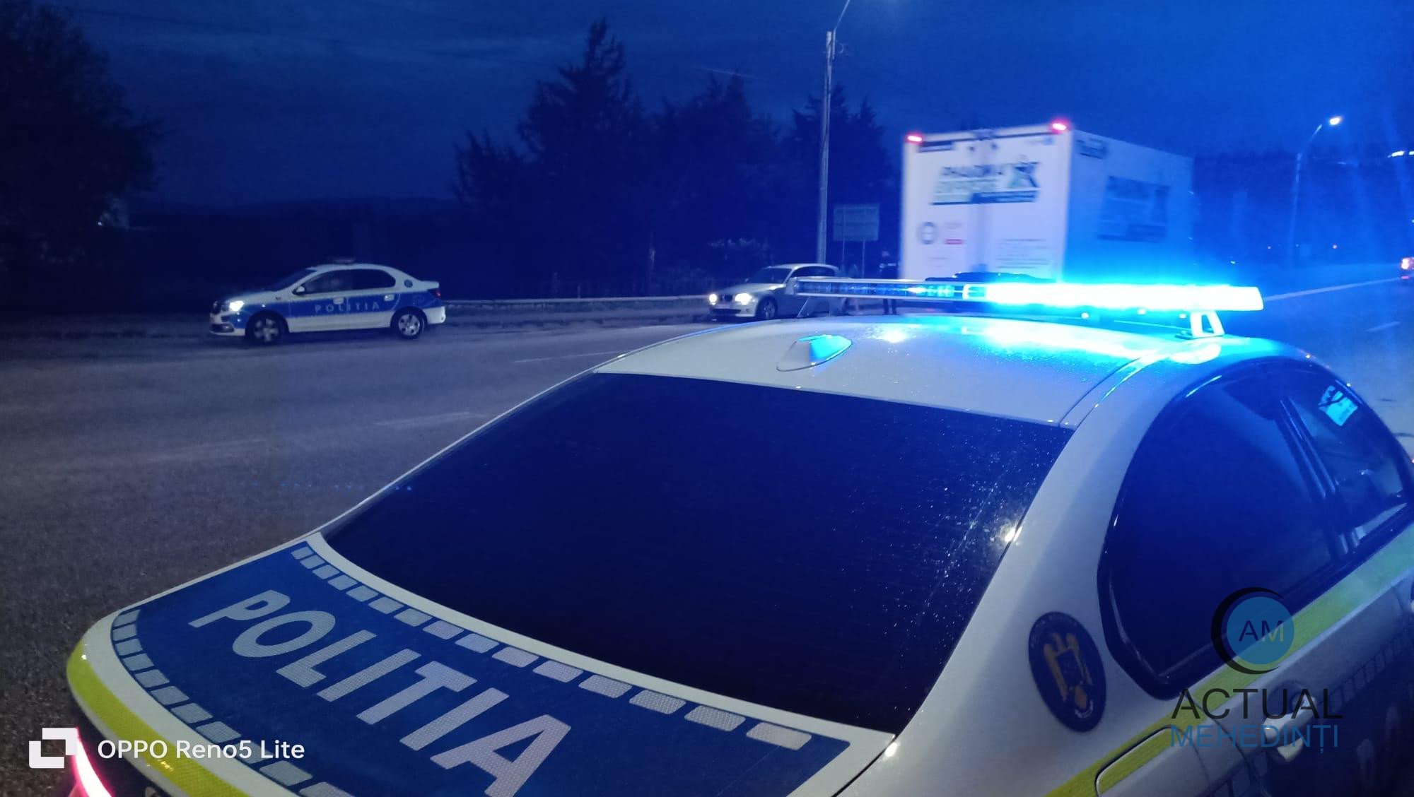 Șofer depistat cu alcoolemie de 1.01 mg/l alcool pur în aerul expirat! Bărbatul s-a ales cu dosar penal.