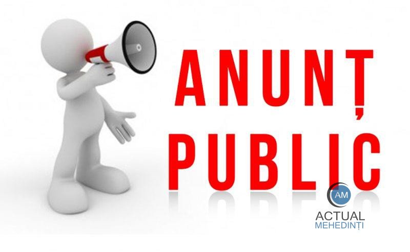 ANUNȚ PUBLIC ROMSILVA –ADMINISTRAȚIA PARCULUI NATURAL PORȚILE DE FIER