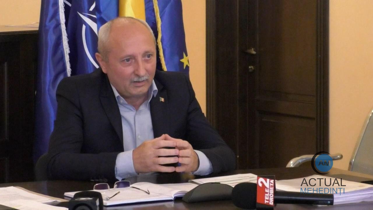 Ioan Giura, primarul care a transformat Strehaia într-un oraș european, în fața celui de-al treilea mandat!