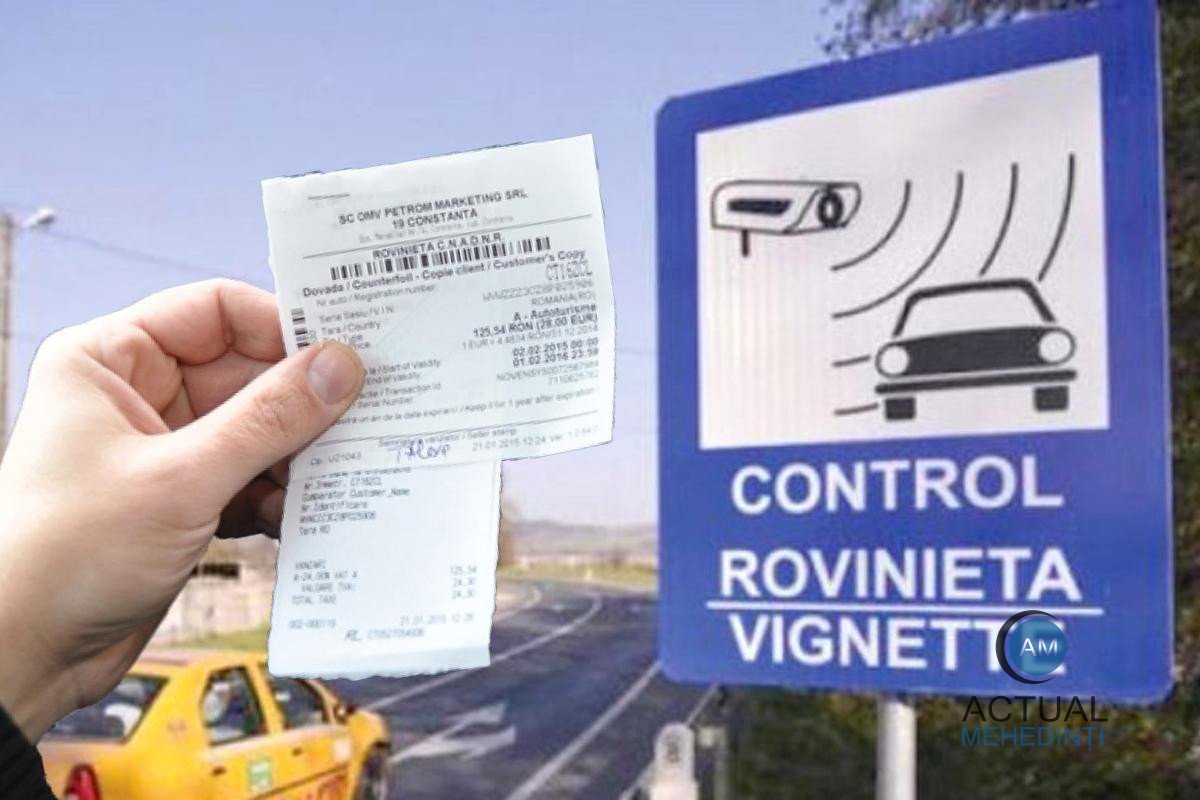 De astăzi, rovinieta poate fi achitată pe platforma ghiseul.ro.
