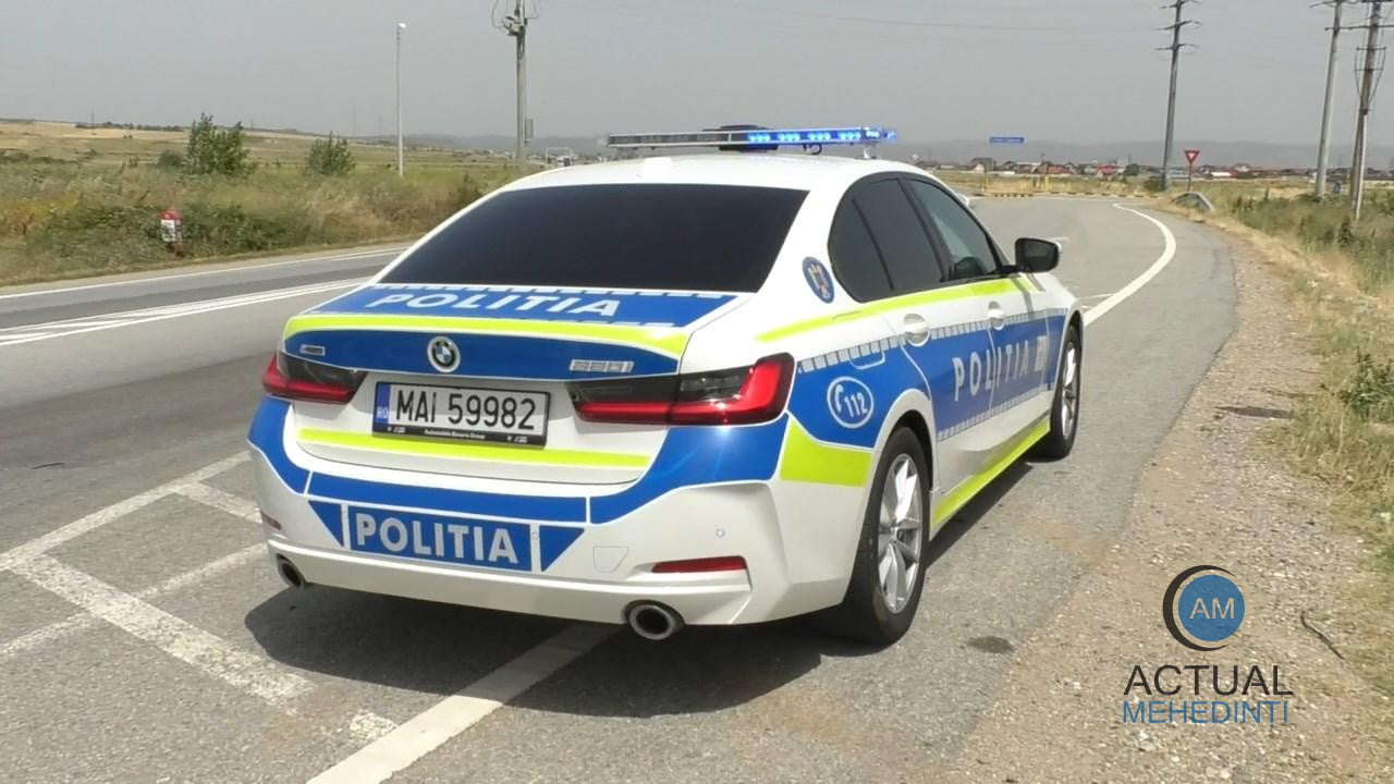Urmărit de autoritățile italiene, reținut de polițiștii din Mehedinți!