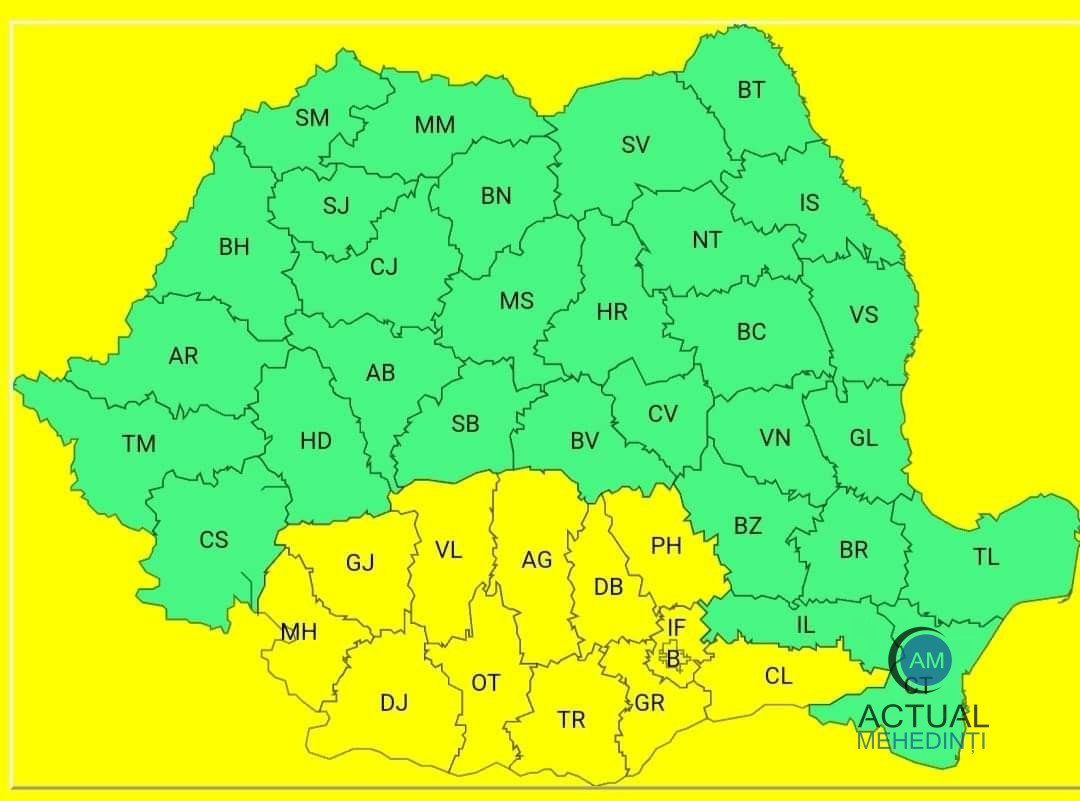 După vijelii, urmează zile de foc. Caniculă și disconfort termic, în zilele următoare!