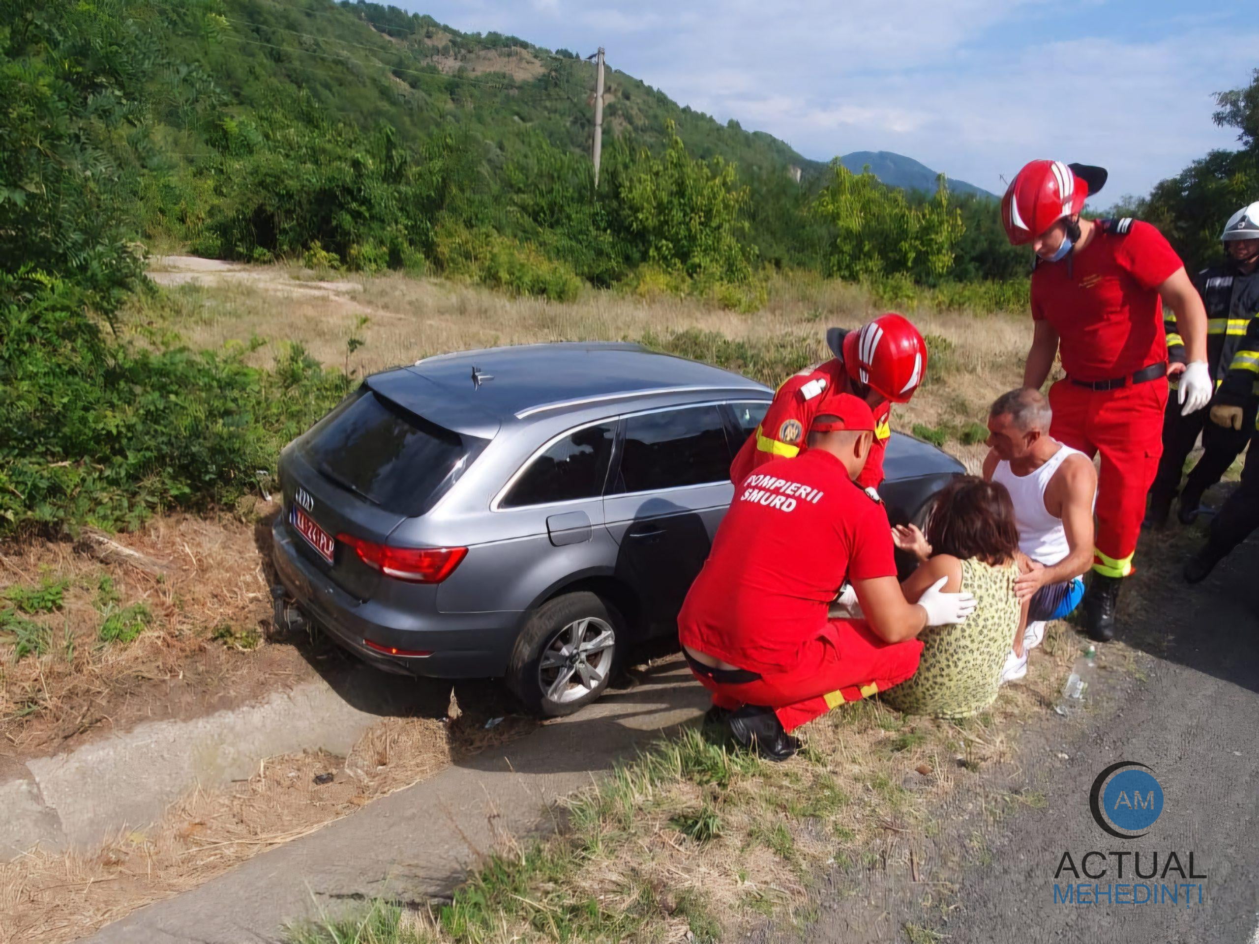 Accident cu victime, produs pe Valea Cernei!