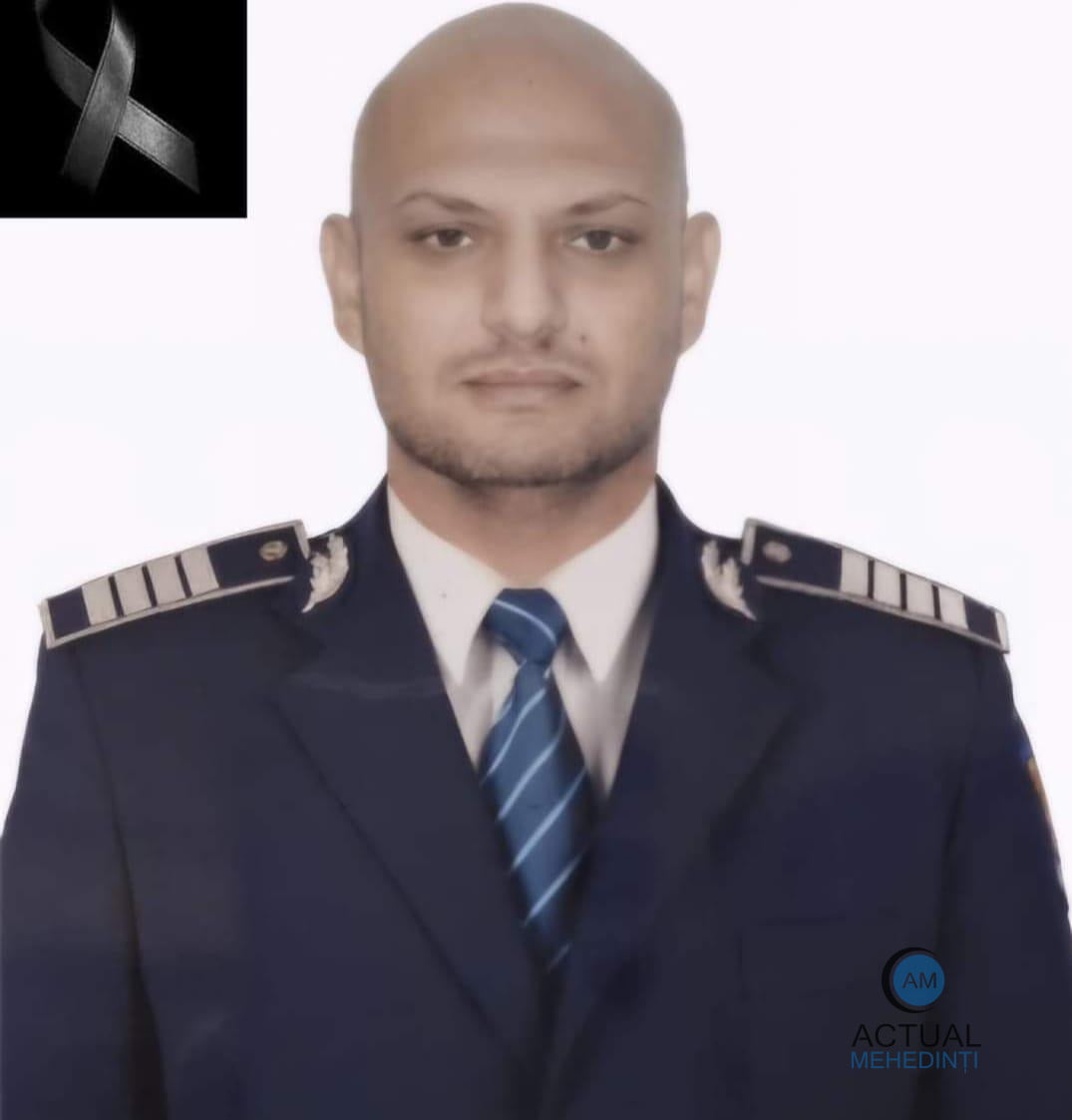 Mesaje de adio pentru Silviu, polițistul care și-a pierdut viața în teribilul accident produs noaptea trecută! Bărbatul avea o fetiță.