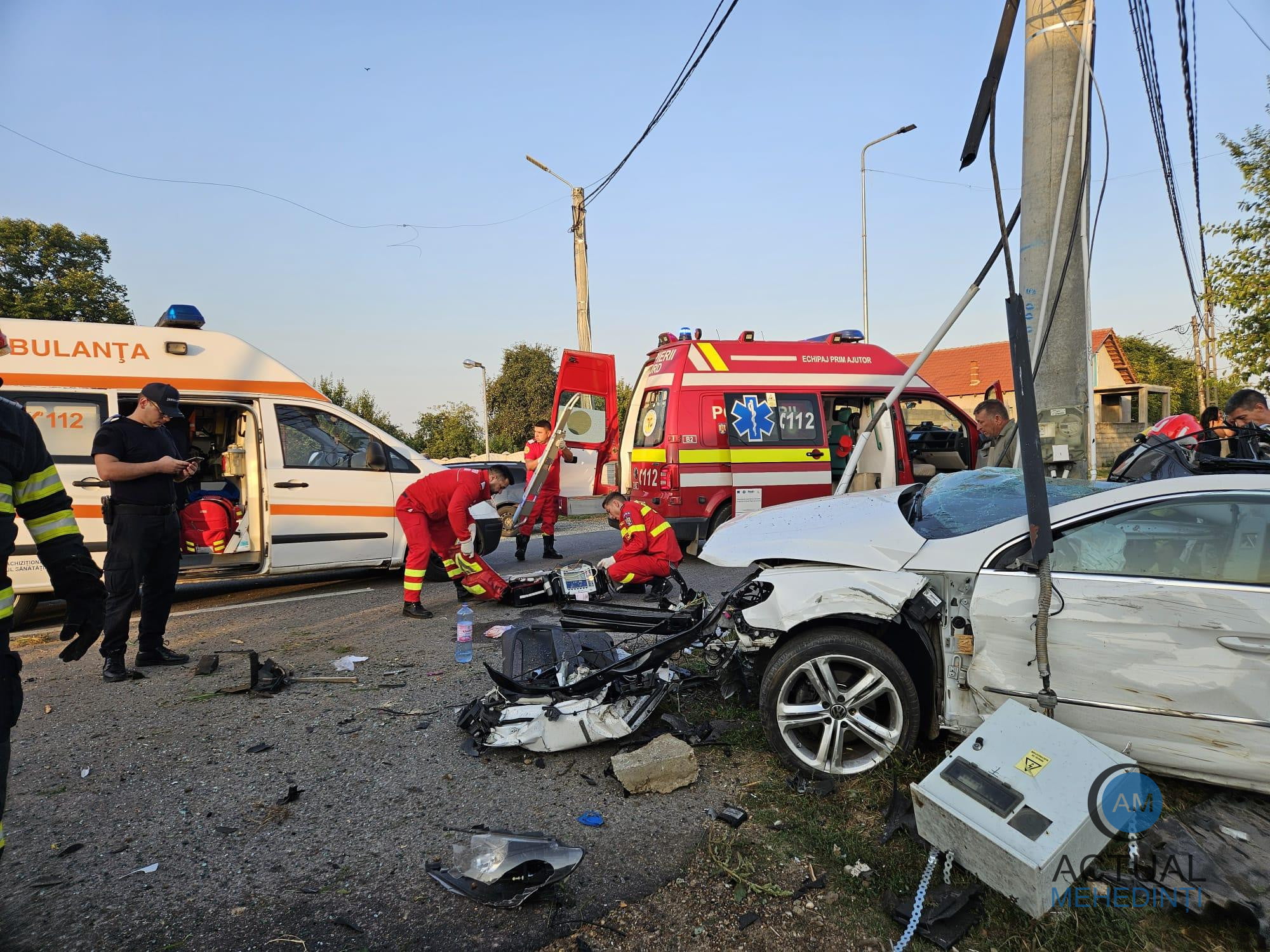 Tânăra decedată în accident se întorsese cu familia, în concediu, în țară.