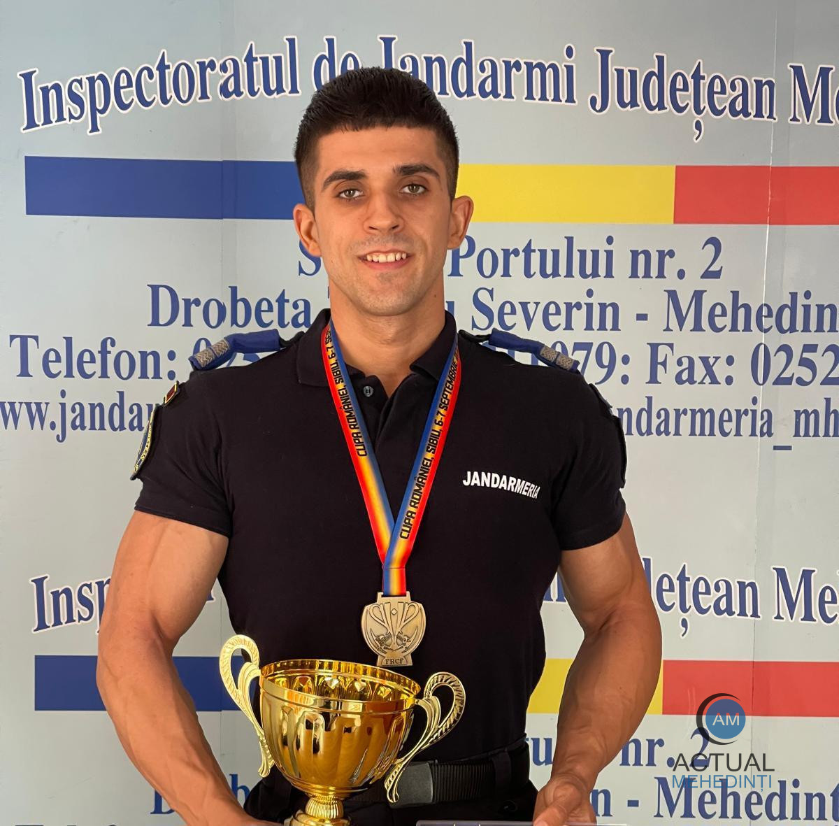 Jandarm mehedințean, locul I la Cupa României!