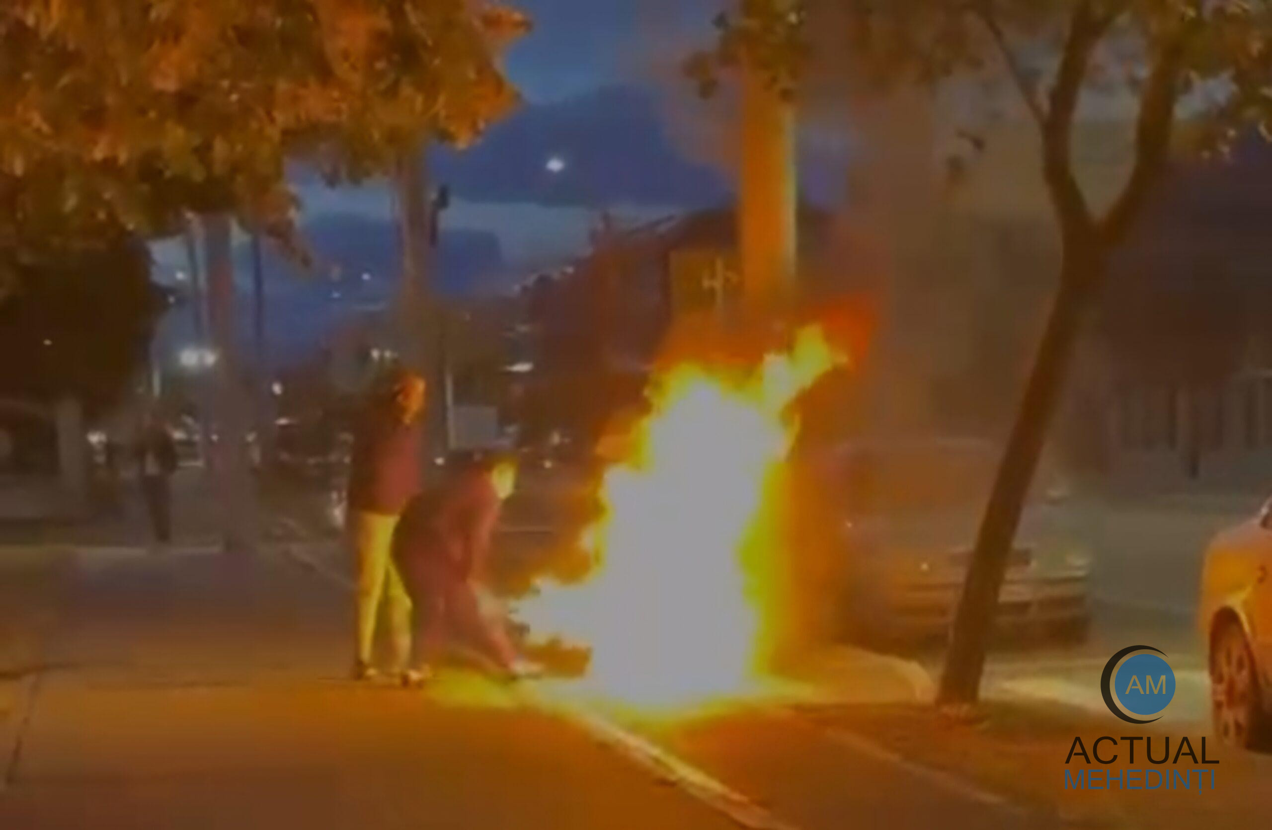 Bărbat salvat din flăcări, de către cetățeni!