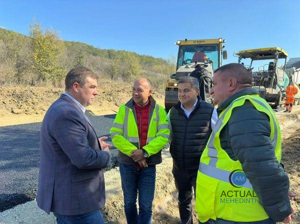 Drumul dintre Stăncești și DN6, modernizat! Investiția este realizată de Consiliul Județean Mehedinți.