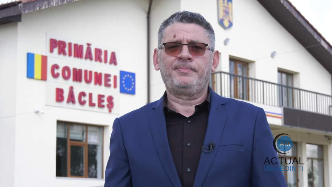 Primarul comunei Bâcleș, oficial, la cel de-al patrulea mandat! Exemplu de performanță administrativă, în beneficiul cetățenilor!