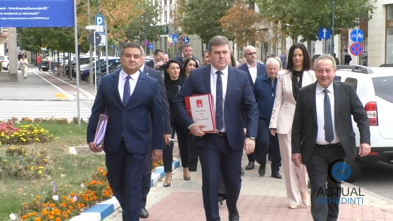 PSD Mehedinți a depus candidaturile pentru alegerile parlamentare. Liviu Mazilu deschide lista pentru Senat, iar Chirilă și Tomoescu sunt opțiunile partidului pentru Camera Deputaților.