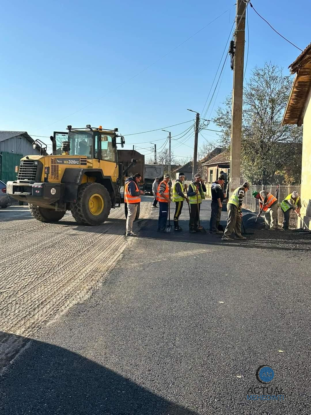 Lucrări avansate pe DJ 562, Gemeni – Dârvari – Obârșia de Câmp!