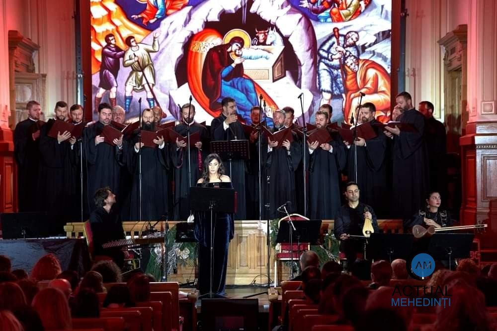 Corul Kinonia al Episcopiei Severinului și Strehaiei, alături de Familia Regală a României! „Acasă de sărbători”!