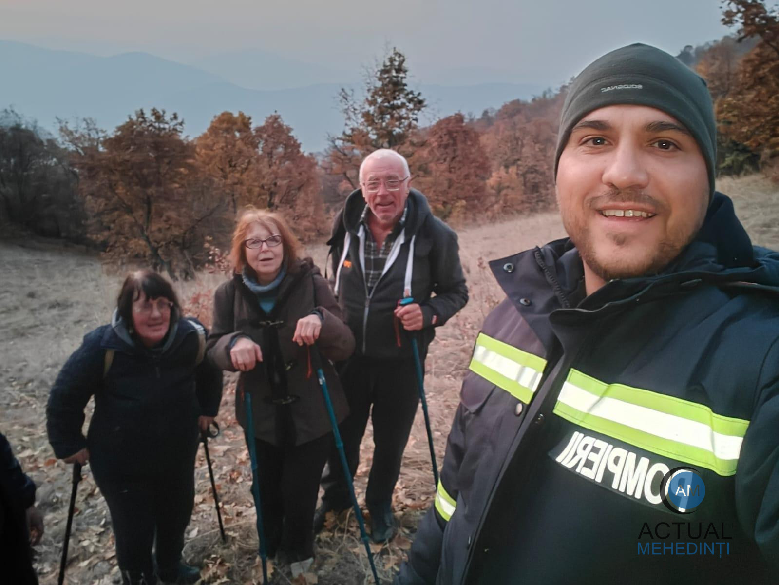 Un gest de recunoștință: au fost salvați de pe un traseu montan, după ce s-au rătăcit și, apoi, le-au transmis mesaj de mulțumire salvatorilor.