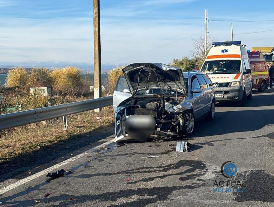 Carambol între patru autoturisme, pe DN 56A!