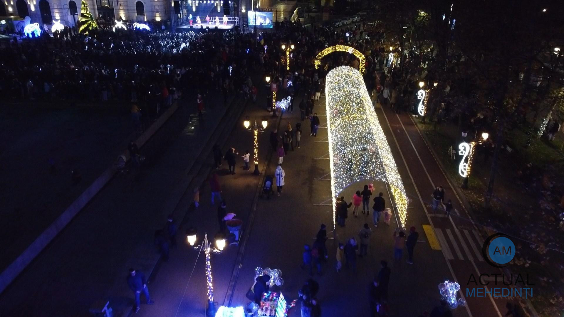 Anul acesta, iluminatul festiv va fi pornit mai devreme în Severin.