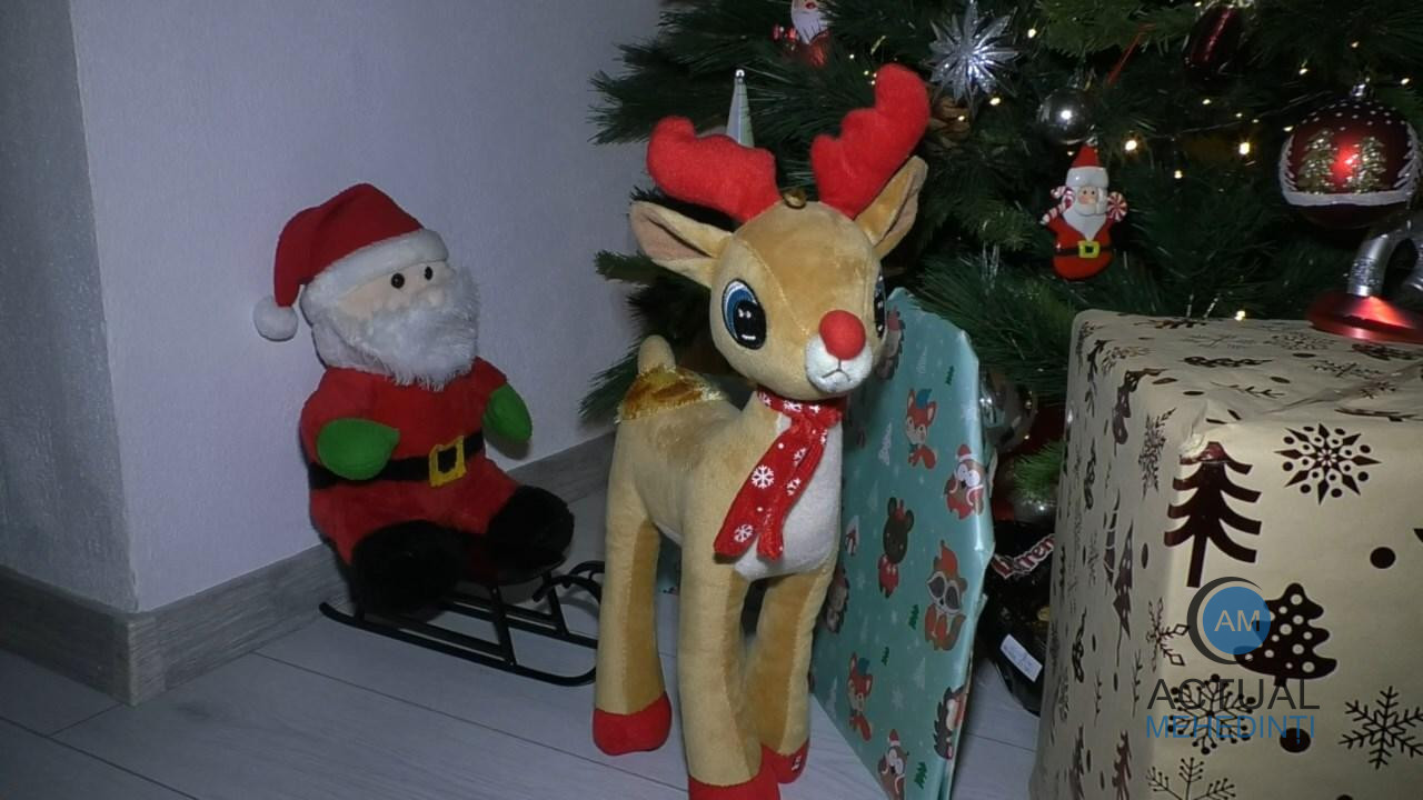Moș Crăciun a ajuns la copii. Prichindeii i-au scris scrisori și l-au așteptat cu lapte și biscuiți, conform tradiției.