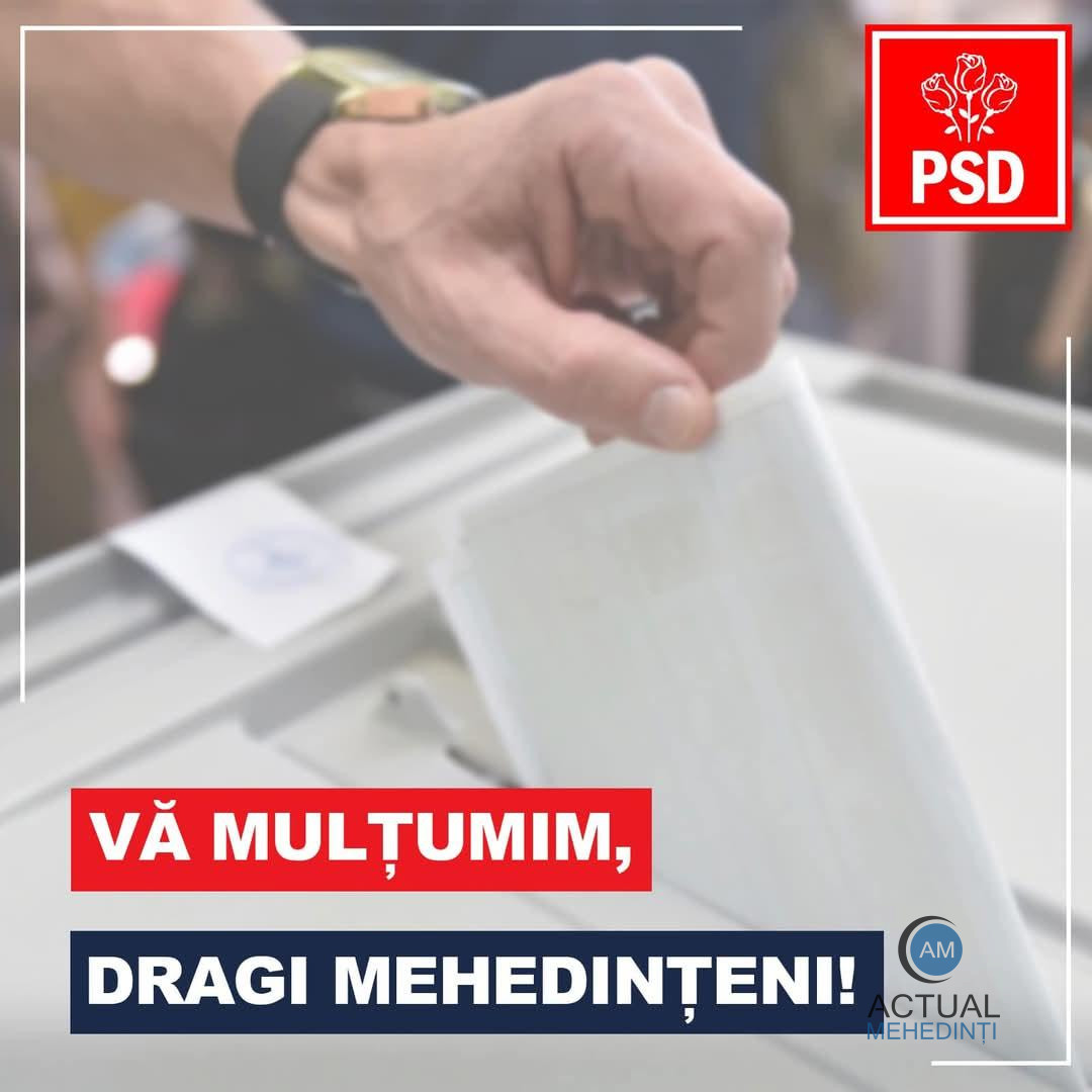 Aladin Georgescu: „PSD Mehedinți își impune poziția de lider în preferințele dumneavoastră”