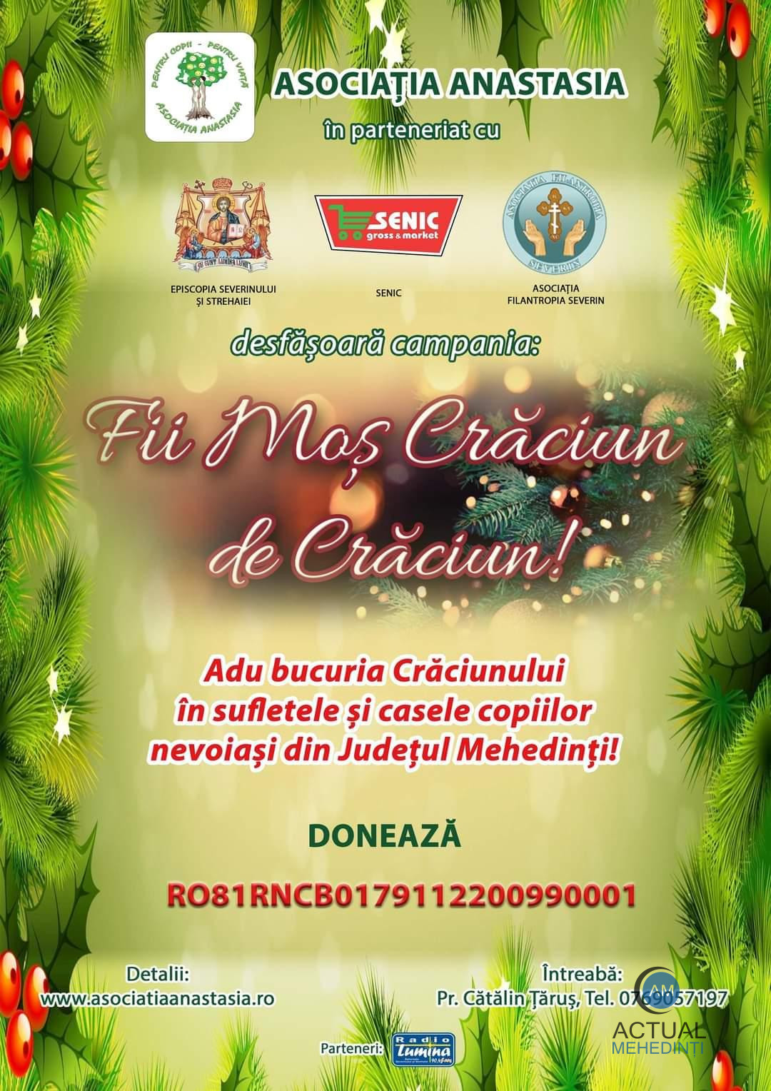 „Fii Moş Crăciun, de Crăciun”
