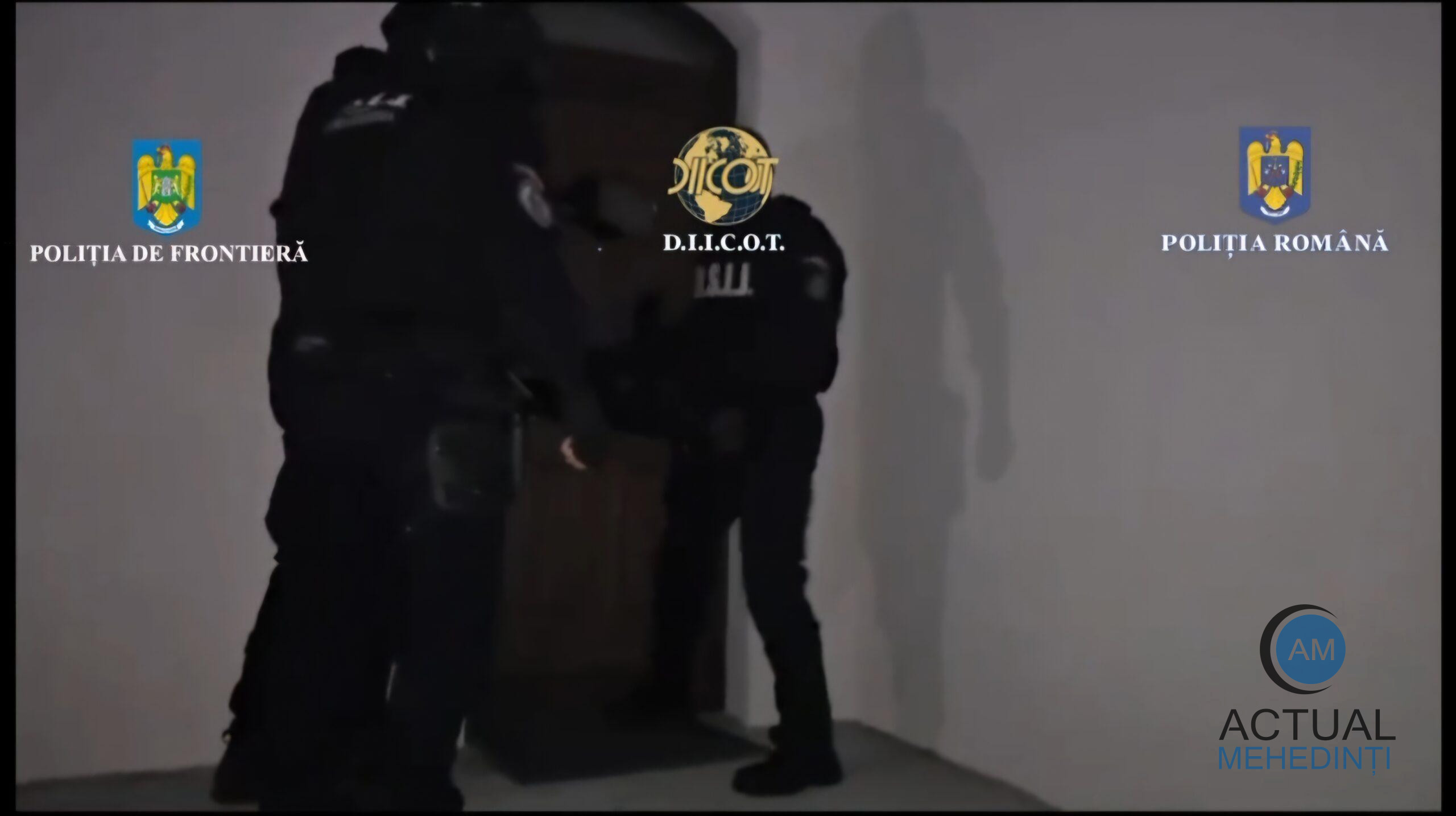 Percheziții la traficanții de migranții: mascații au descins în mai multe județe, inclusiv Mehedinți.