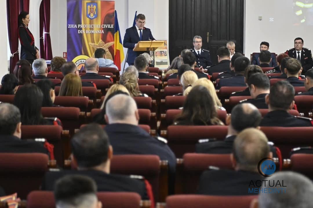 Ziua protecției civile, marcată de pompierii mehedințeni!