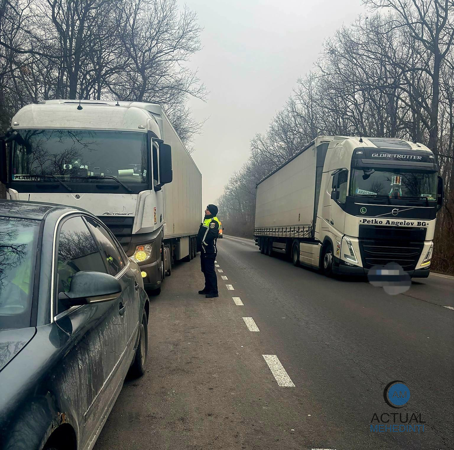 Truck & bus: transportatorii, controlați de polițiștii rutieri!