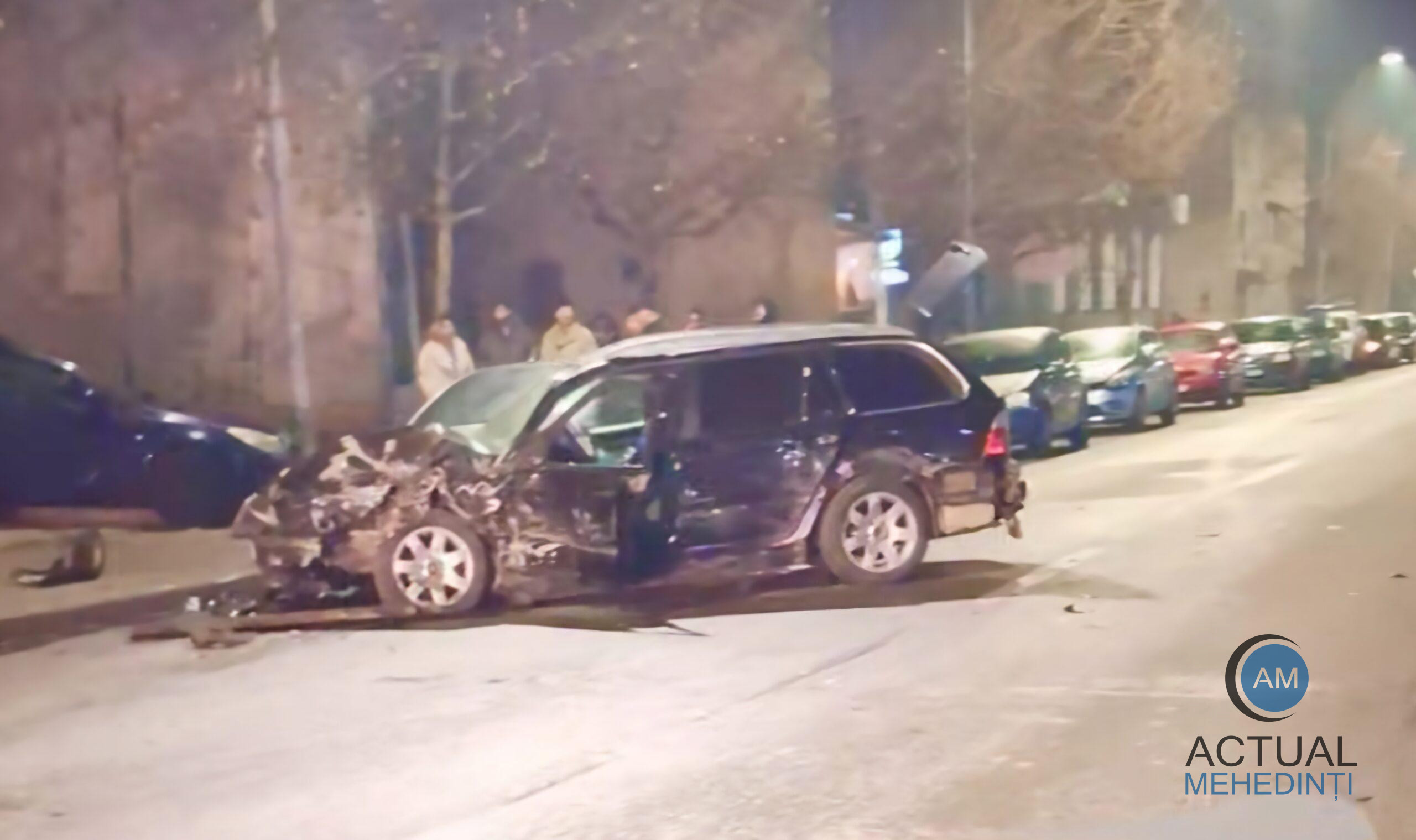 Accident în lanț, provocat de un șofer băut! Pagube însemnate!