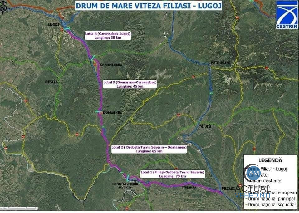 Aladin Georgescu: „Proiectul Drumului Expres Filiași – Severin deschide oportunități de investiții și dezvoltare.”
