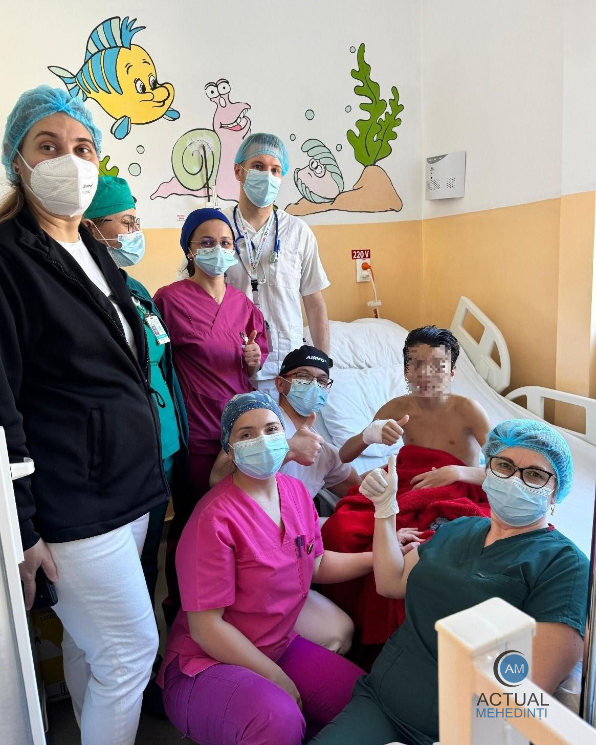 Copil din Mehedinți, cu tetanos, salvat de medicii din Timișoara! Minorul s-ar fi înțepat cu un cui ruginit, în talpă.