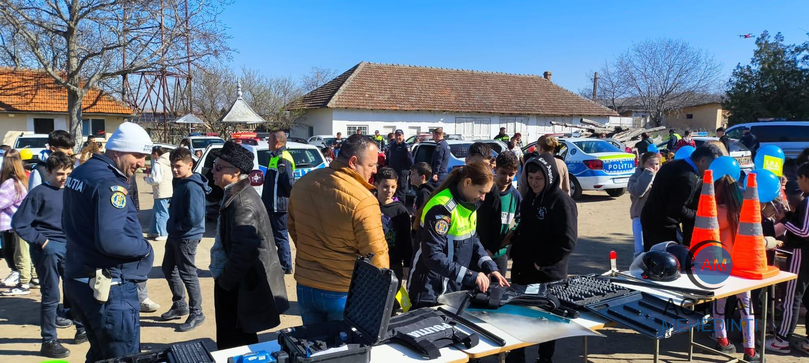 Poliția mehedințeană, invitație specială pentru cetățeni: publicul așteptat să testeze tehnica din dotarea IPJ!