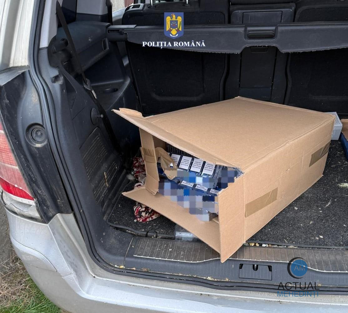 Mascații au descins la mai multe persoane bănuite de contrabandă cu țigări. Printre suspecți: un consilier local dintr-o comună!