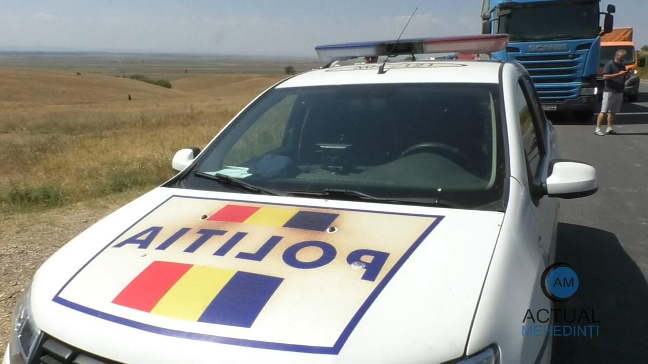 Depistat la volan, fără permis și conducând un autoturism radiat din circulație! Bărbatul a refuzat și testarea cu etilotestul.