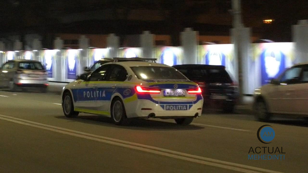 Razie printre șoferii din Mehedinți! Un conducător auto, depistat sub influența substanțelor psihoactive!