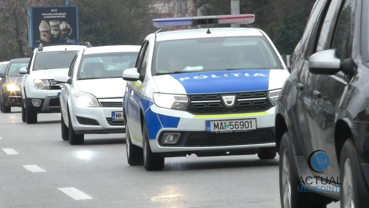 Atenție, șoferi: se circulă în condiții de carosabil umed. Poliția face apel la o conduită preventivă în trafic.