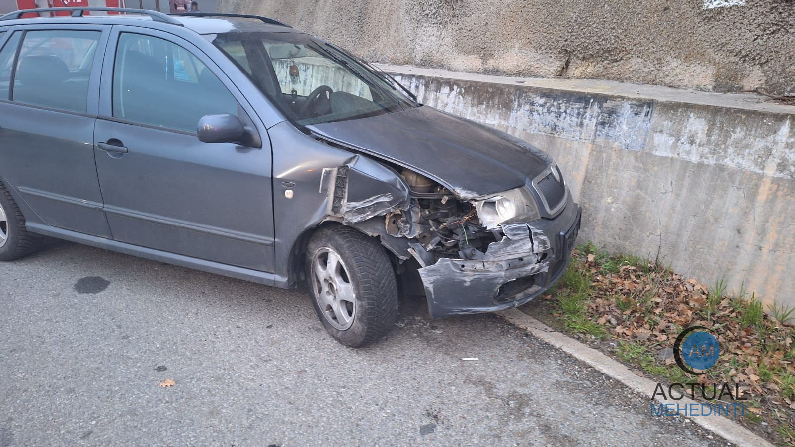 Tânărul, a cărui mașină a fost lovită pe viaducte, se întorsese acasă, de Paște.