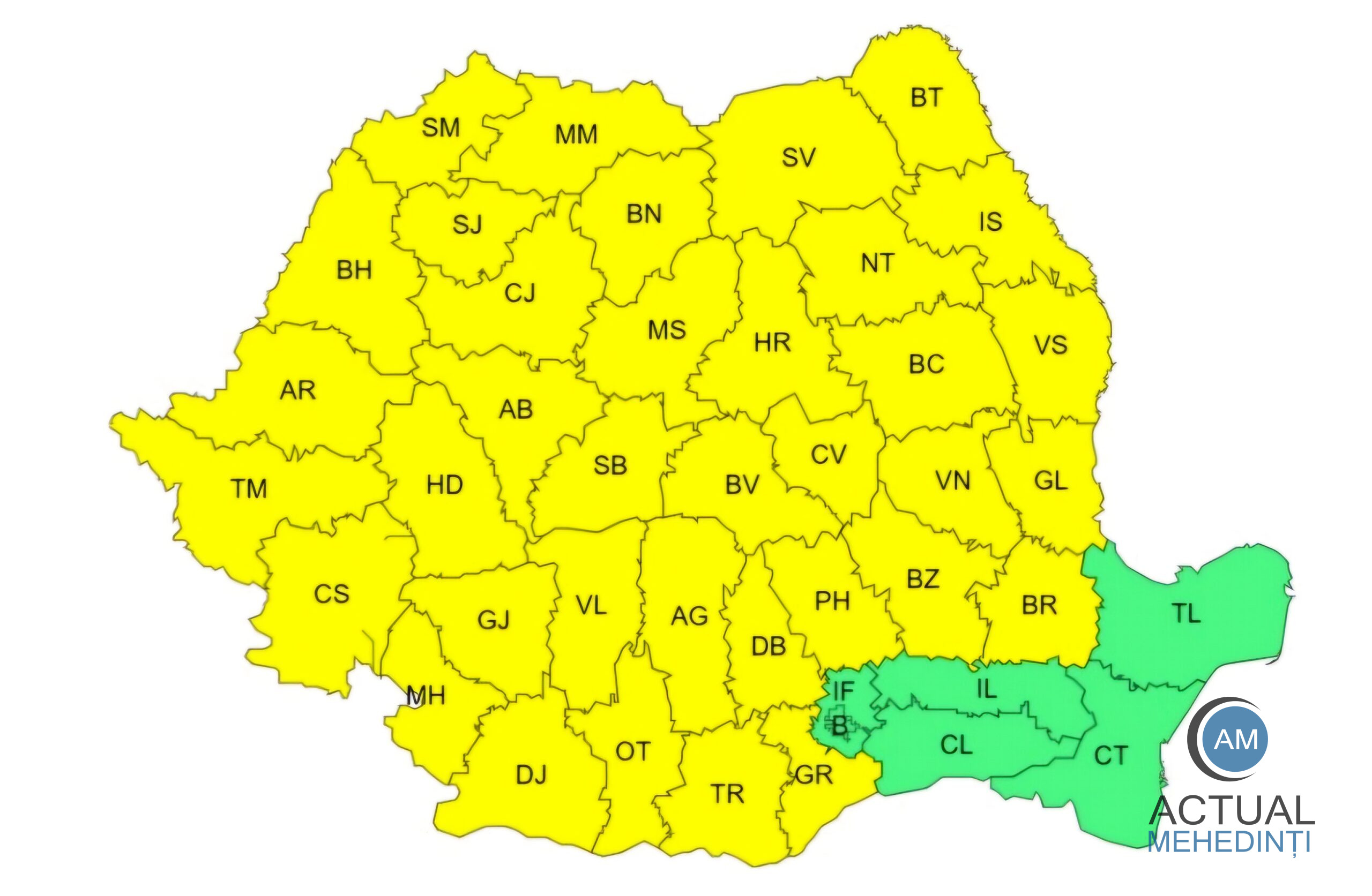Se schimbă vremea. ANM a emis cod galben de viscol, începând din această noapte.