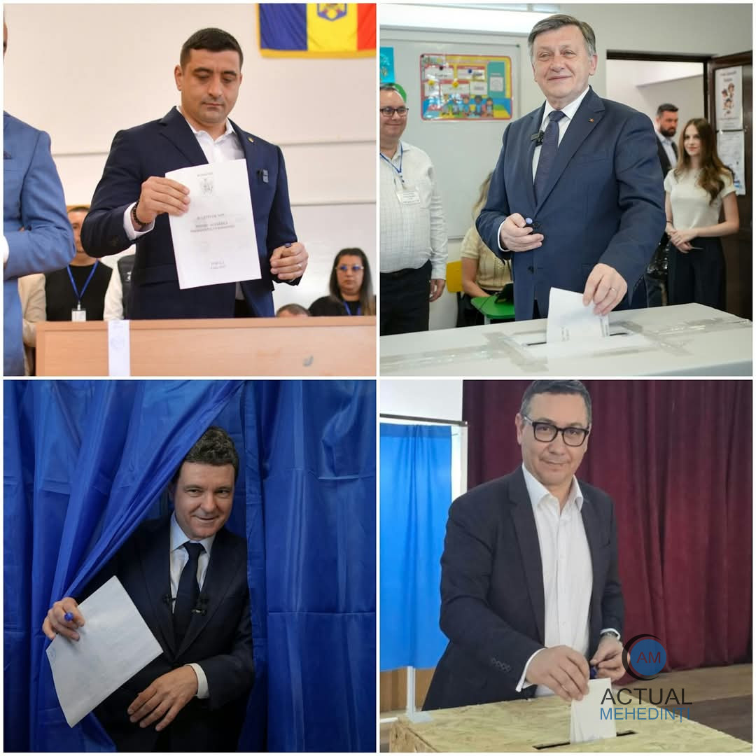 Rezultatele exit-poll: Antonescu și Nicușor Dan, scor apropiat pentru a intra în turul al doilea!