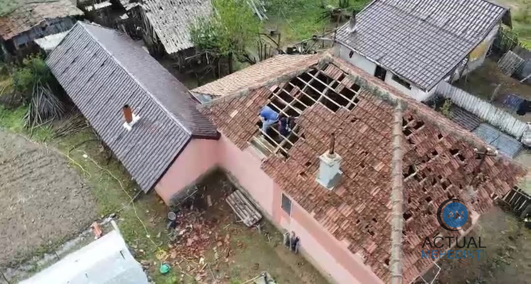 Consiliul Județean, sprijin financiar pentru locuitorii din Burila Mare, afectați de grindină!