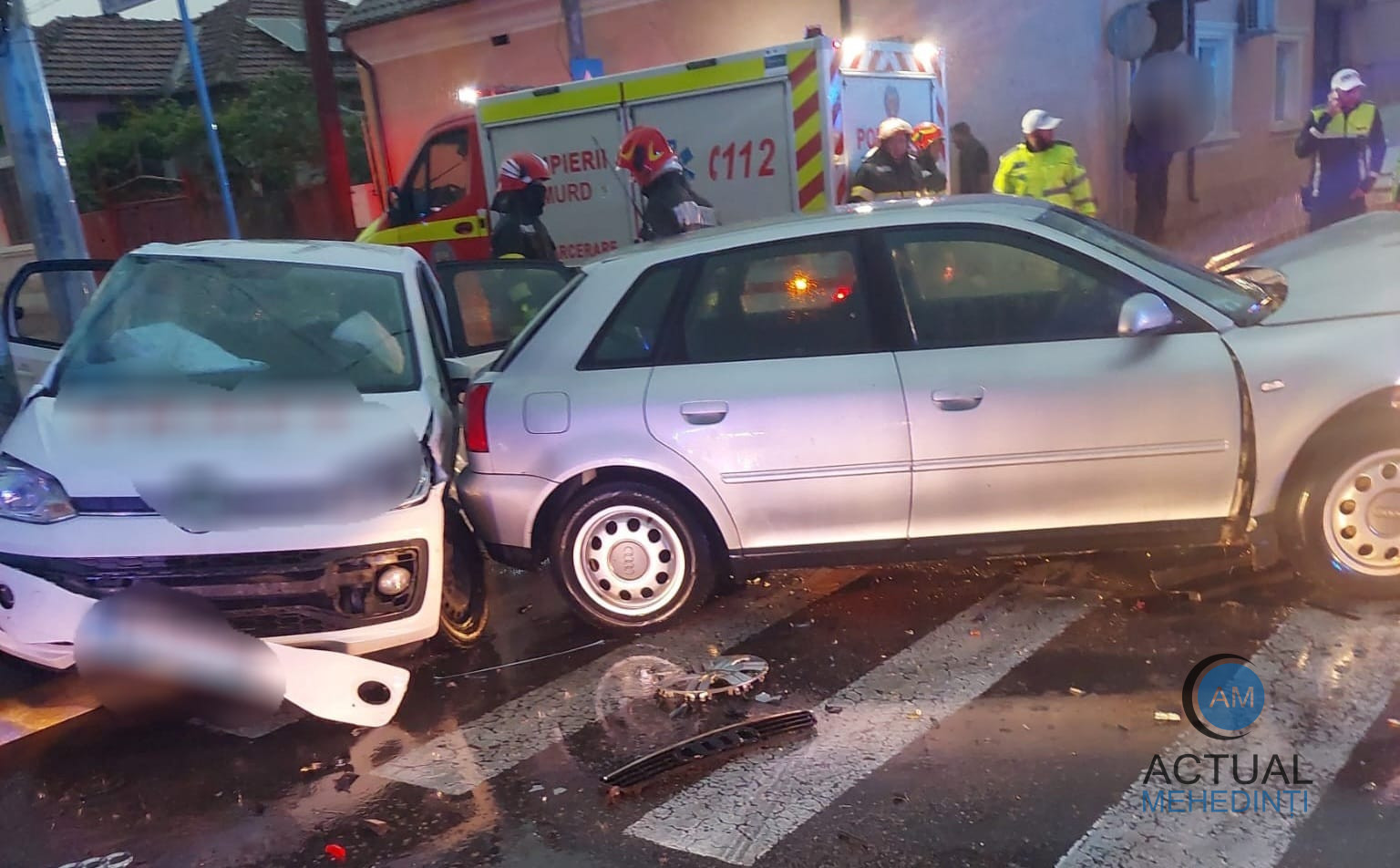 Accident cu victimă, produs pe strada Mareșal Averescu, din Severin!
