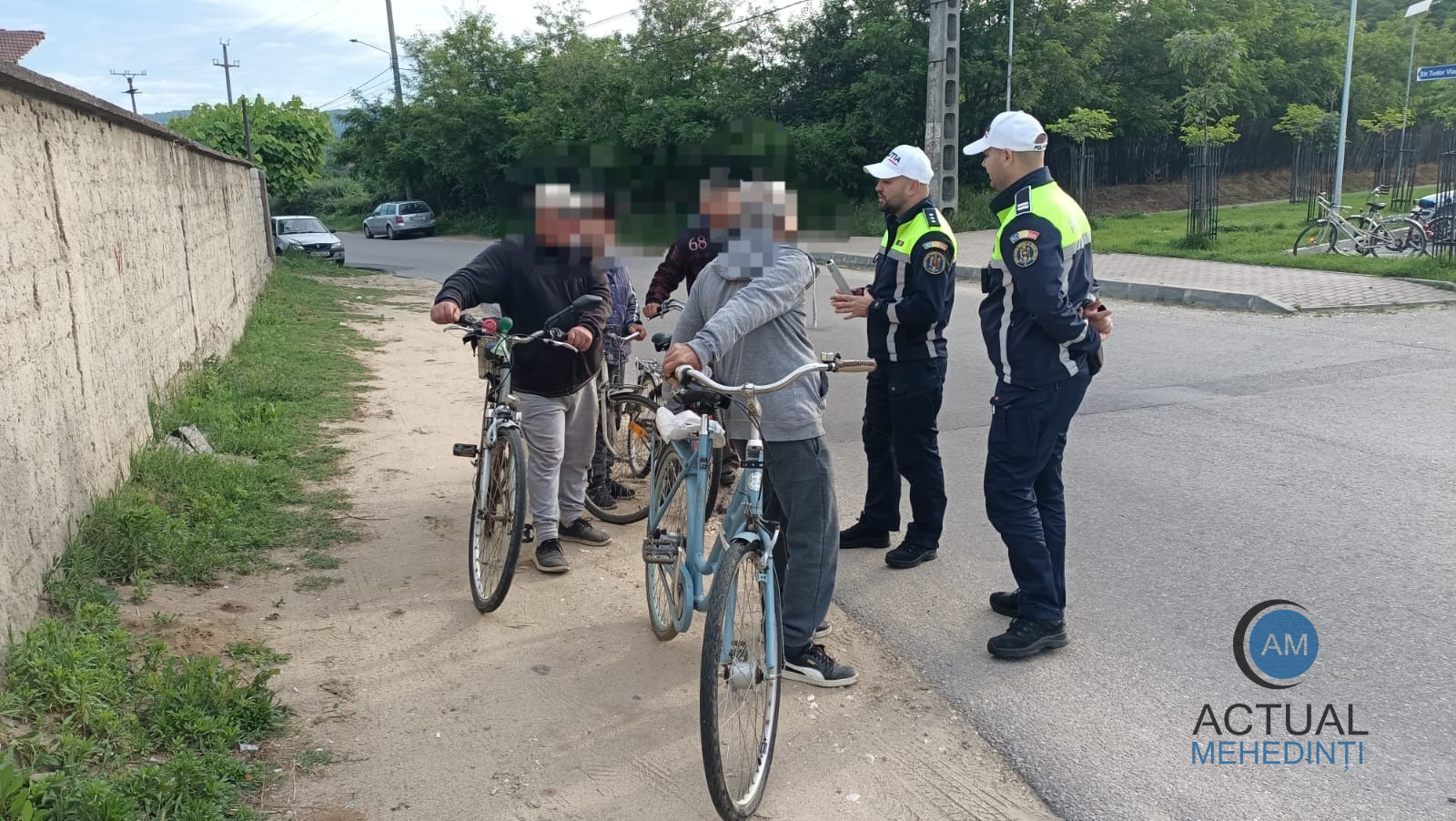 Bicicliști băuți, depistați în trafic și amendați de polițiști!