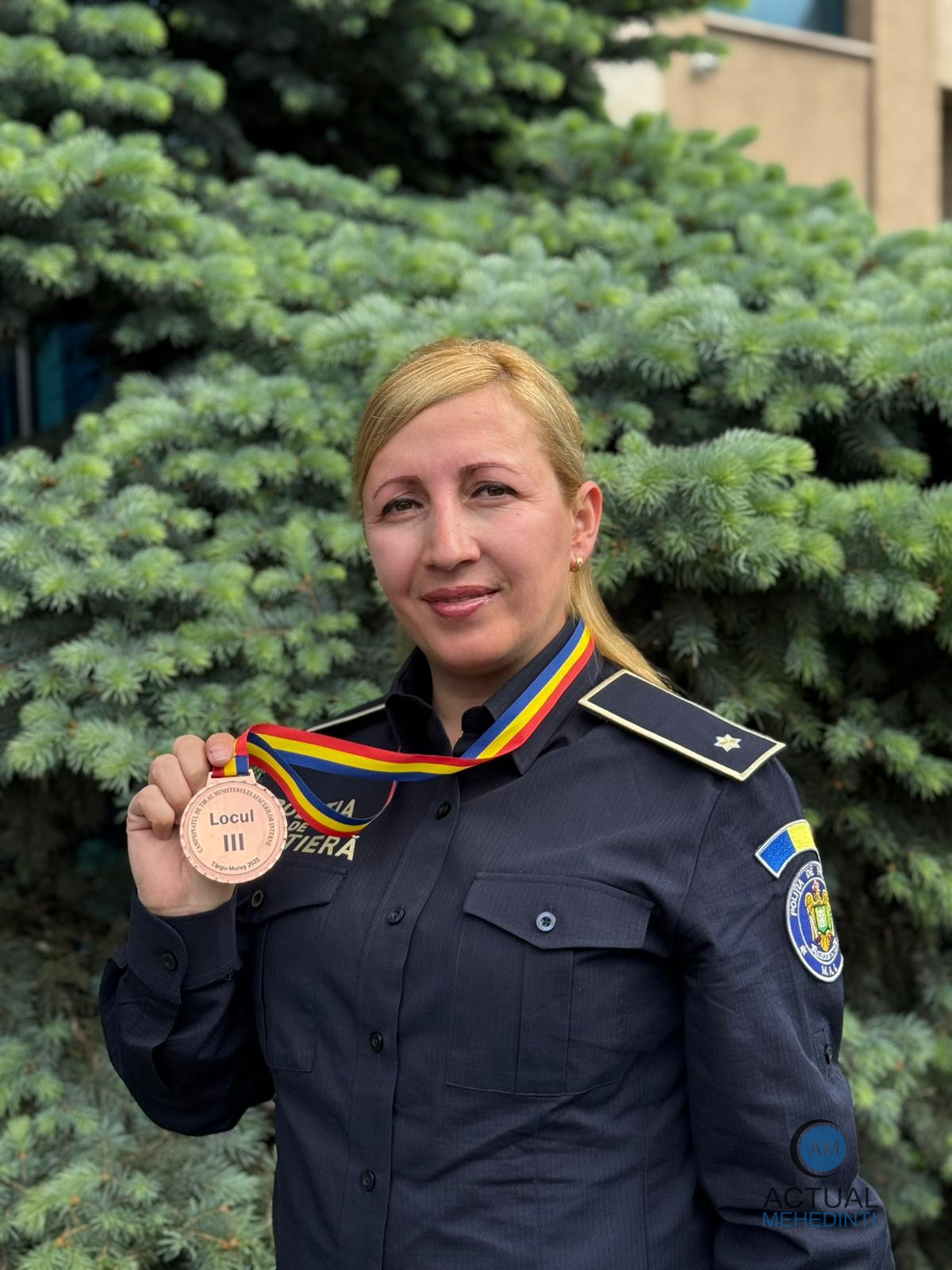Două mehedințence, campioane la concursul de Tir al MAI!