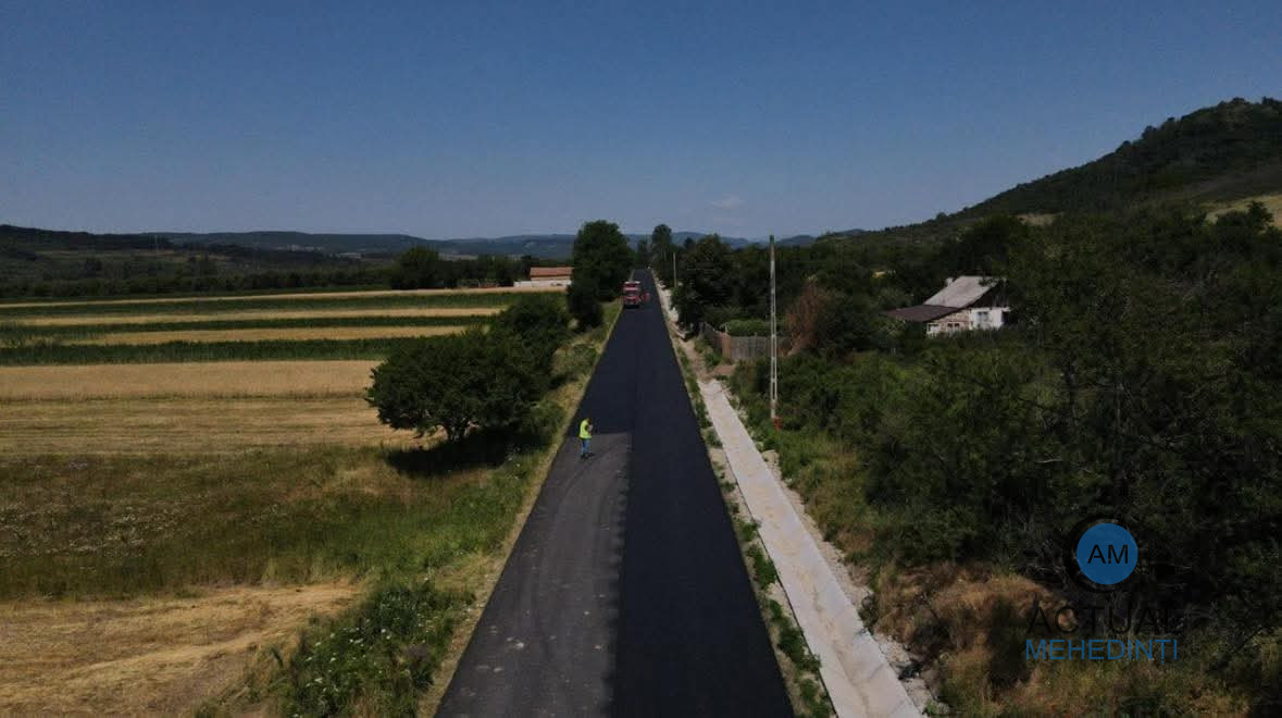 Lucrări de modernizare, avansate pe drumul Ciovârnășani – Șișești – Ilovăț!