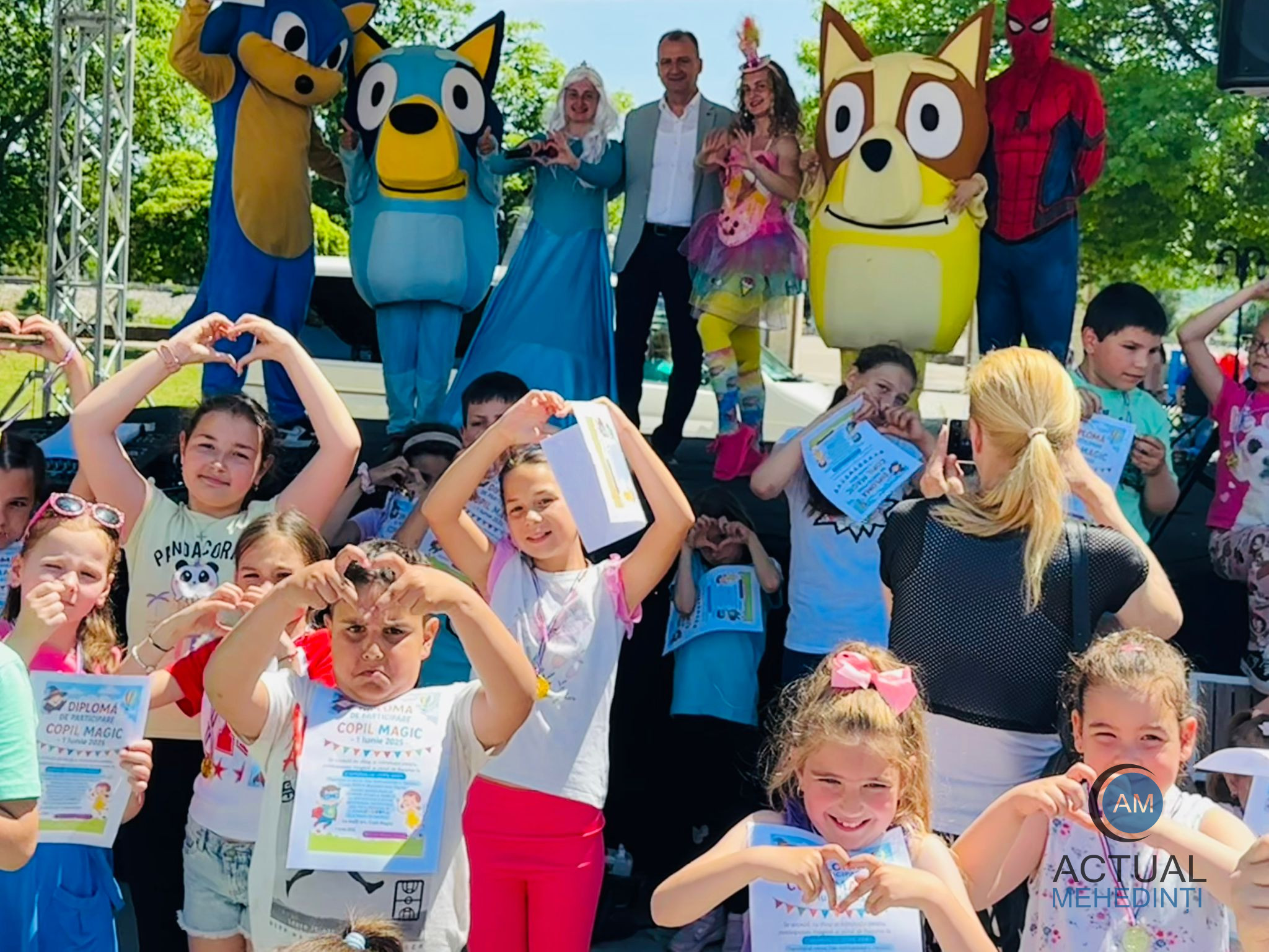Ziua Copilului, marcată în Orșova printr-un eveniment spectaculos: muzică, concursuri, premiii și distracție!