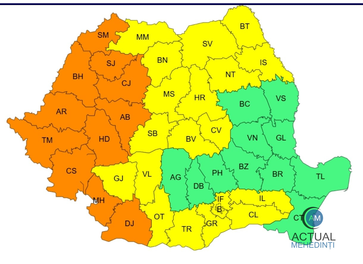Weekend cu temperaturi de foc: Mehedințiul, sub cod portocaliu de caniculă!