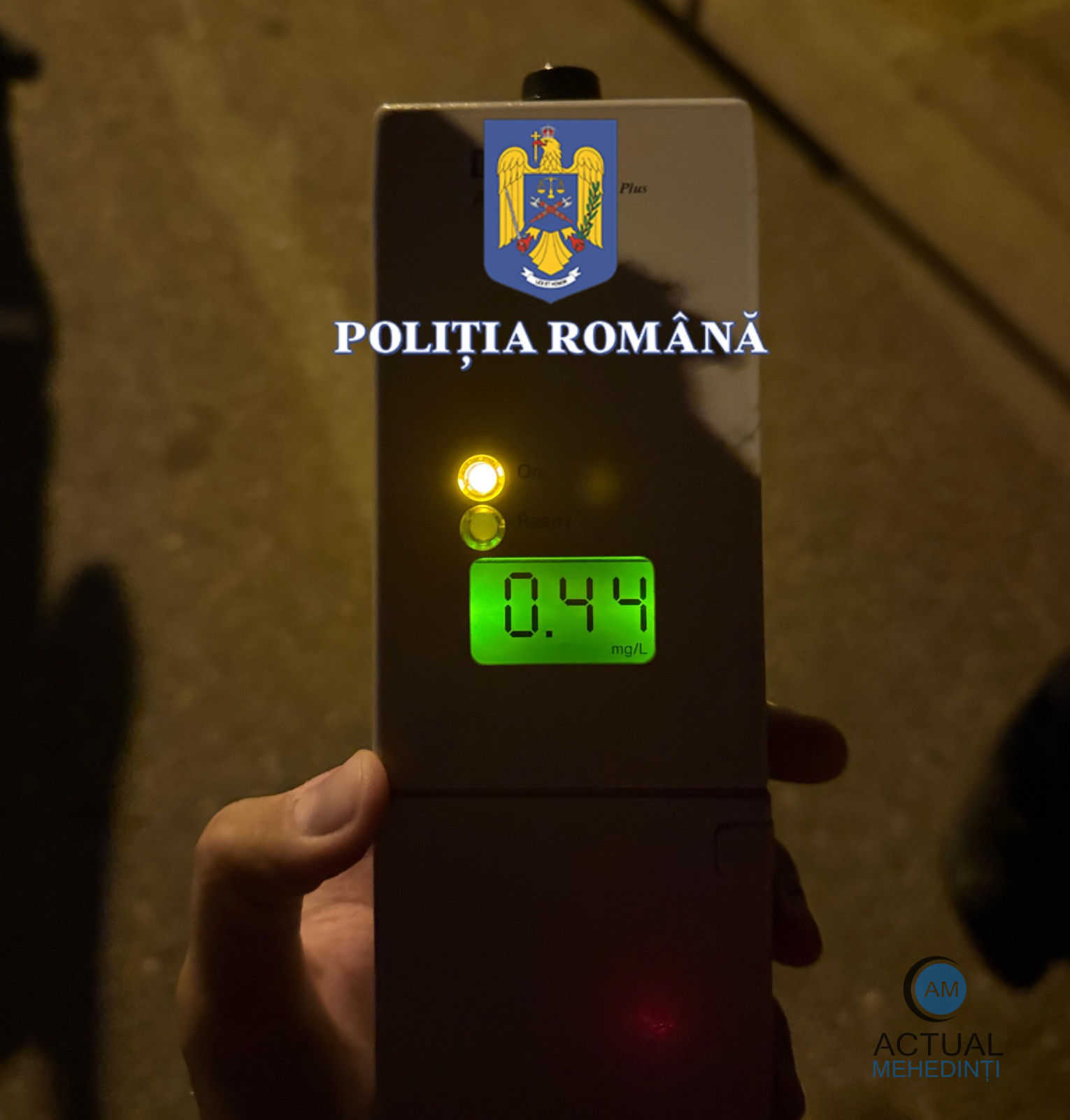 Tânăr din Severin, cu alcoolemie de 0.44, depistat la volan!
