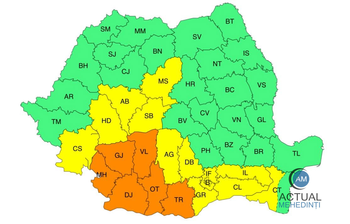 Zile cu temperaturi de foc: meteorologii au prelungit codul portocaliu de caniculă.